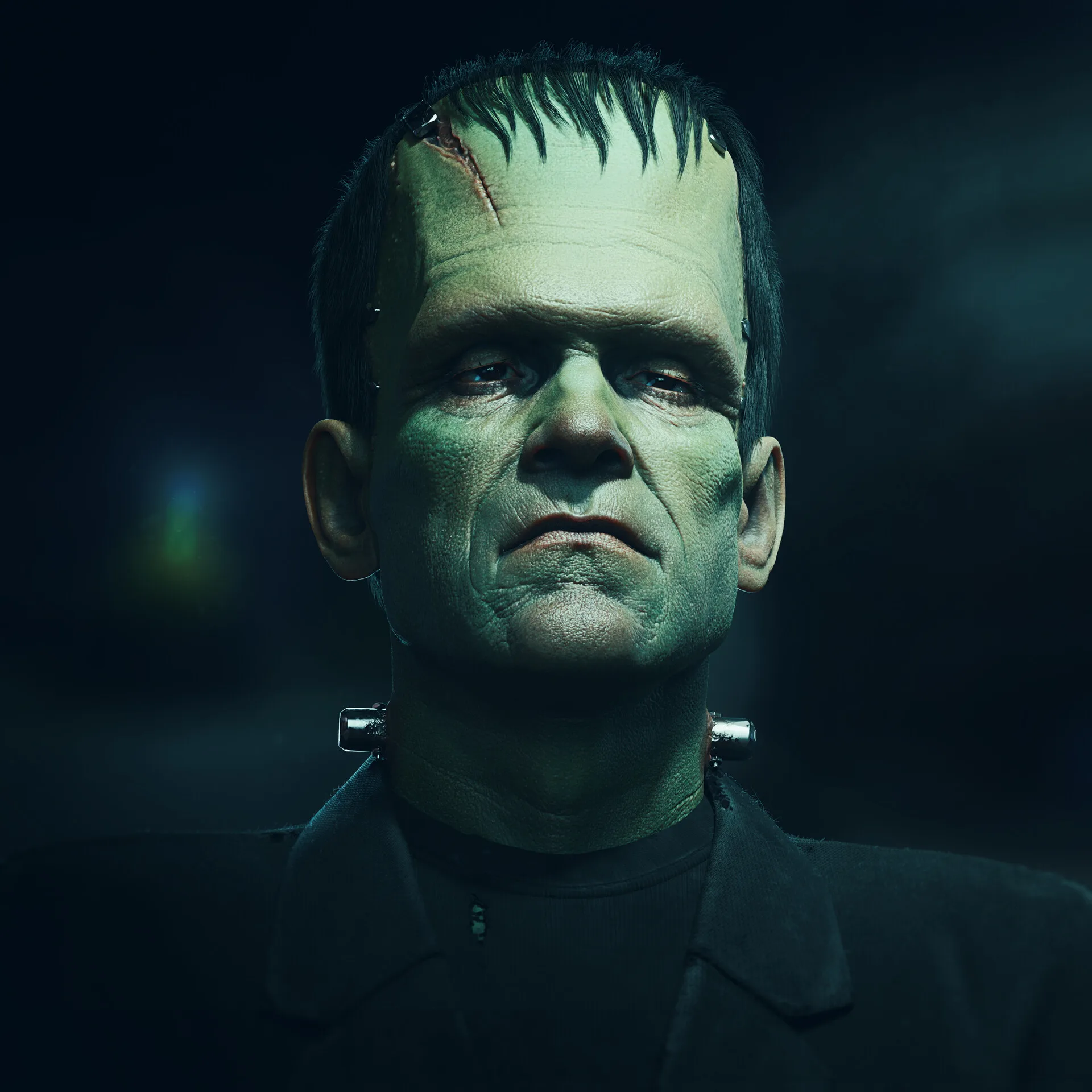 Frankenstein's Monster — photoreal ZBrush character sculpt for film and VFX by Anna Schmelzer, Framestore character artist